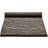 Rug Solid jute Sort, Grå, Brun