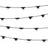 Gardenkraft 71599 Warm White Connectable Outdoor Garden String Lights String Light 20 Lamps