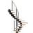 Dolle Dubai Halvsving Sort 9005-DESIGN 204-252 cm