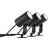 Philips Hue Lily Base Unit Spike 3x8W 24V Markbelysning 19.3cm