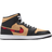 NIKE Air Jordan 1 Mid SE M - Black/Sesame/Fire Red/Multi-Color