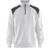 Blåkläder Half Zip 2-Tone Sweatshirt White/Dark Grey