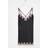 Ann Summers Sorella Satin Chemise Slip Nightie - Black