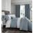 Catherine Lansfield Sequin Cluster Double Duvet Cover Multicolour, Blue (200x)