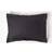 Homescapes Standard Egyptian Cotton Satin Stripe 330 Thread Count Pillow Case Black