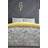 Furn furn. Doodles Abstract Duvet Cover Black, Multicolour, Yellow, White
