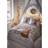 Portfolio Home Bedmaker Twilight Santa Christmas Single Duvet Cover Multicolour, Beige, Brown