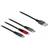 DeLock Kun opladning Lightning-kabel 1m
