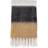 House Nordic Sintra Plaid Tæppe Brun, Hvid, Sort (170x130cm)