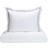 Grand Design Premium Stockholm Satin Vit/Silver 2 Påslakan Vit, Silver (210x150cm)
