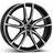 Mak Evo Black Polished 8x18 5/112 ET43 B66.6