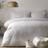 Appletree Signature Dot Garden Duvet Cover White, Silver, Grey