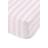 Bianca Check Stripe Fitted Bed Sheet Pink, White