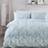 Serene Lara Single Egg Duvet Cover Blue, White