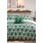 Furn Hide + Seek Santa Christmas Duvet Cover White, Green