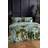Paoletti Paoletti 200 Thread Count Forsteriana Jungle Horticulture Duvet Cover Green, White, Yellow