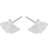 Pernille Corydon Biloba Earsticks - Silver