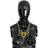 Dolce & Gabbana Alua Gold Floral Crystal Statement Necklace Gul
