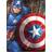 Avengers 46"x60" Our Captain Silk Touch Complete Decoration Pillows Blue, Red, White