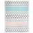 Lush Decor Elephant Turquoise/Pink Sherpa Stripe Blankets Blue, White, Turquoise, Pink