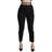 Dolce & Gabbana Women's Black Cropped Skinny High Waist Wool Pants - Black