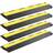 vidaXL 4x Cable Protector Ramps 2 Channels Rubber 101.5cm Conduit Wire Cover