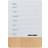 Naga Magnetic Week Planner English 50x70cm