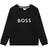 HUGO BOSS Boy's Logo Print Sweatshirt - Black