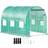 VEVOR Walk-in Tunnel Greenhouse 10x7ft Rustfrit stål Plast