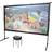 Elite Screens OMS135H2-Dual Outdoor Projection Screen 135"