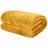 Brentfords Brentfords Ultra Soft Blanket Flannel Fleece Blankets Yellow, Silver (152.4x127cm)