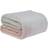 Dreamscene Dreamscene Waffle Ombre Fleece Blankets Grey, Pink, Silver
