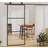 vidaXL Sliding Door ESG Glass Sliding Door Clear Glass (90x)