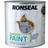 Ronseal 38510 Garden Paint Pebble Wood Paint Grey
