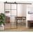 vidaXL 102.5 205 Sliding Door Sliding Door Clear Glass (x)