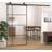 vidaXL Sliding Door Frosted ESG Sliding Door (x)