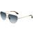 Victoria Beckham VB221S Sunglasses - Gold Tortoise