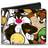Buckle-Down Tunes Wallet Bifold Looney Tunes Character Stacked Collage Vegan Leather