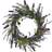 Nearly Natural Lavender Wreath Purple