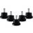 L33T Anti Glides Black Bordsben 2.2cm 5st