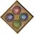 Dkd Home Decor Multicolour Bambu Mandala Stengods Orientalisk Sushiset Köksutrustning 12st