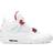 Nike Air Jordan 4 Retro M - White/University Red/Metallic Silver