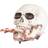 Joker Halloween Crawling Skull