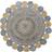 Dkd Home Decor S3038325 Blå, Beige 200cm