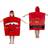 MCU Disney Cars Poncho badhandduk med huva 100 procent bomull
