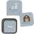Lässig Snackbox Stainless Steel Tiny Farmer blue 3 pack