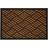 Premier Housewares Multi-Diamond Panama Doormat Black, Brown