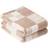 PrettyLittleThing Tartan Check Fleece Blankets Beige, Natural (152.4x)