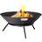 Harbour Housewares Harbour Housewares Outdoor Black Iron Garden Fire Pit