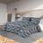 vidaXL Grey Duvet Cover Grey (220x200cm)